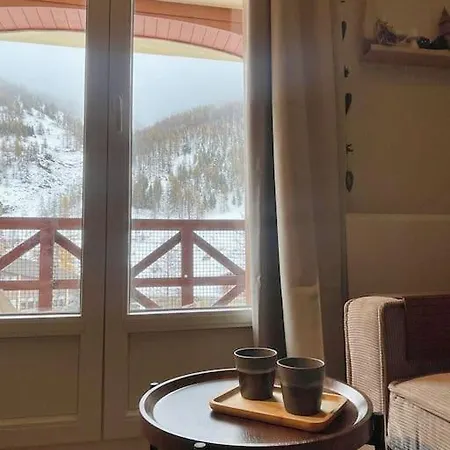 Duplex Au Pied La Foux D'allos 4 à 6 Pers - Parking Privé Allos